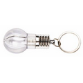 Light Bulb Keychain with Flashlight